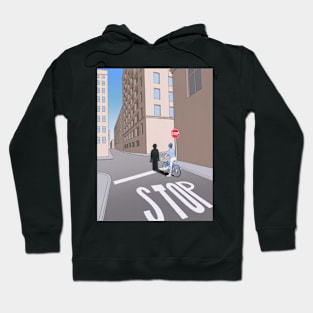 stop guy billout Hoodie